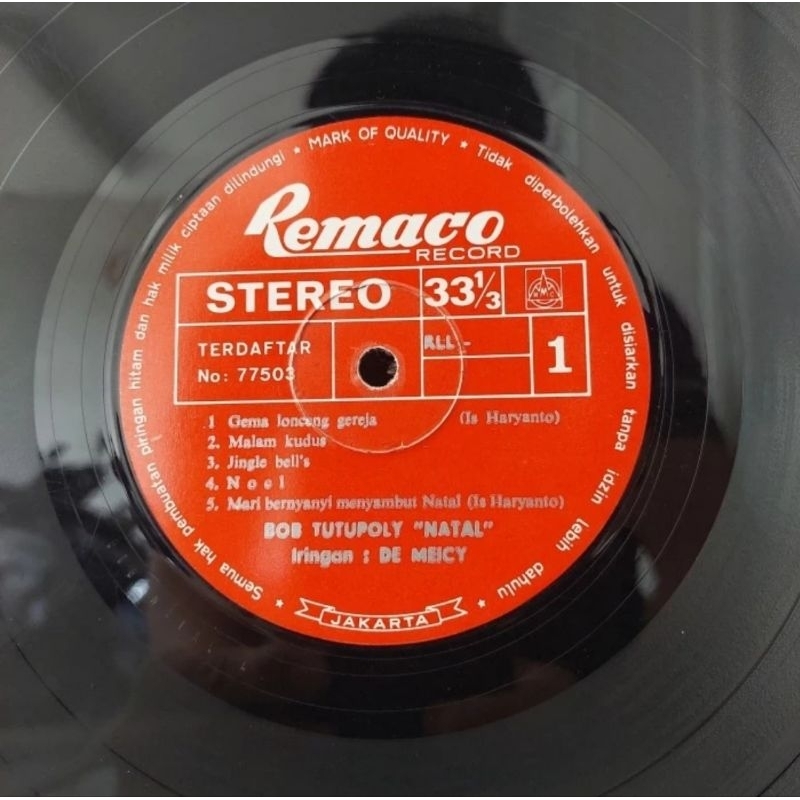 Vinyl Piringan Hitam 12 inch Is Haryanto-Gema Lonceng Gereja