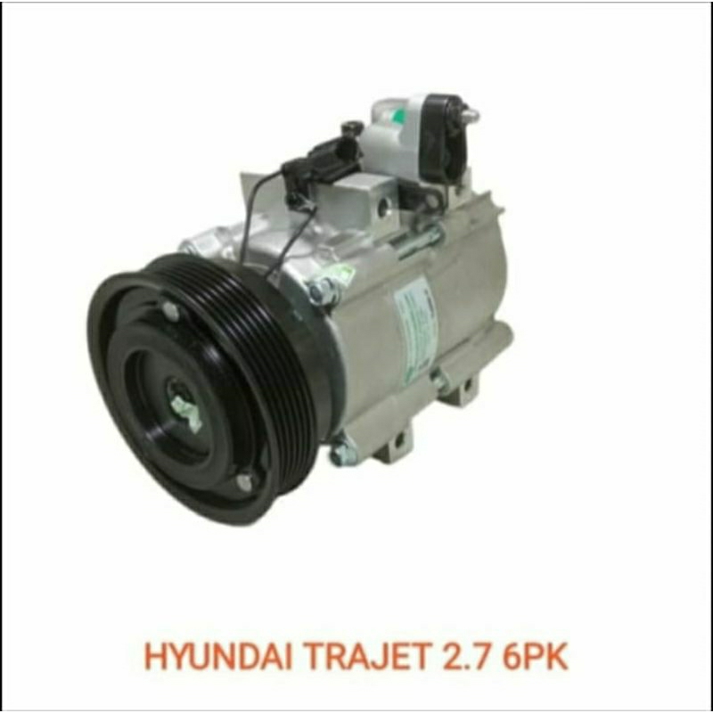 kompresor trajet 6pk kompresor ac hyunday trajet 7pk  asli original hcc