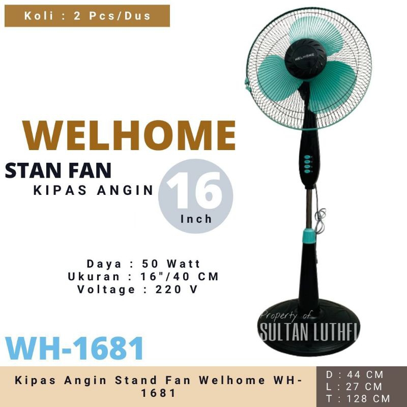 Kipas angin berdiri Welhome