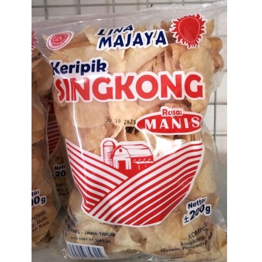 

KRIPIK SINGKONG ENAK LINAMAJAYA khas malang rasa manis 200g