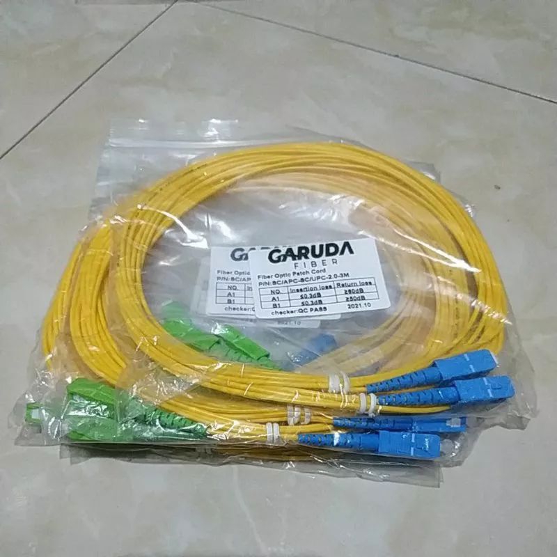 Fiber optic Patchcord /Patchcore  sc apc sc apc kabel fiber optic