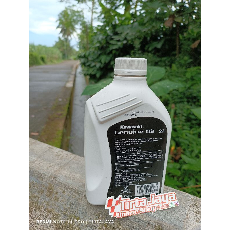 oli samping kawasaki 2t 800ml