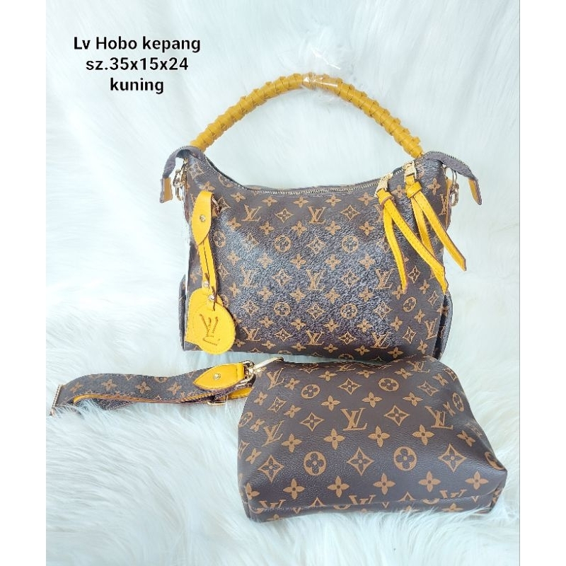 Tas Wanita Totebag Elpong Hobo Kepang Mono Damir