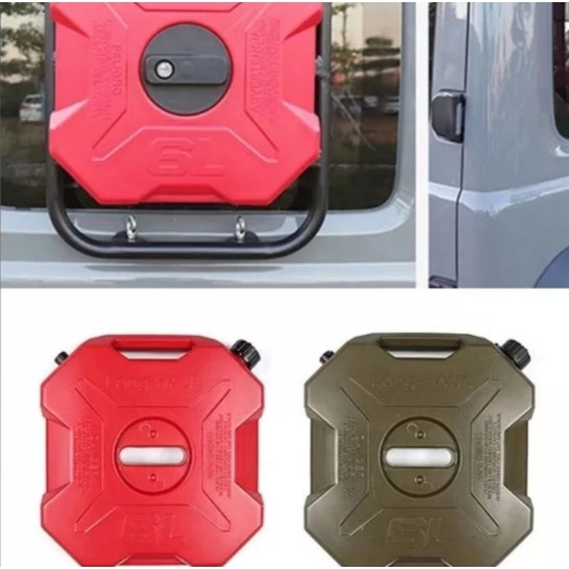 jerigen 6 liter longhaul.jerigen bensin.cadangan bensin.cadangan solar. tangki cadangan