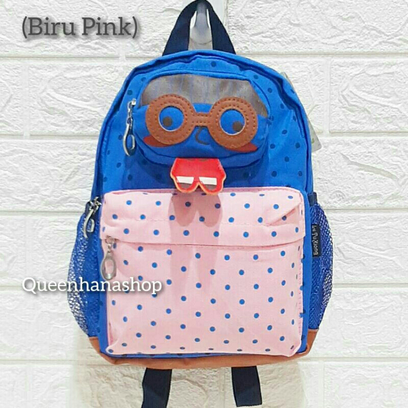 New Tas Ransel Anak 546 Bagpack Kain Tebal