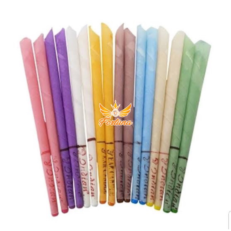 EAR CANDLE satuan - Lilin Aromaterapi Pembersih Telinga - Ear Candle Ujung Polos - Terapi Telinga Terompet - Terapi Kuping - Pengangkat Kotoran Telinga - Obat Telinga - Lilin Pembersih Kotoran Telinga - Led Earpick - Korek Kuping