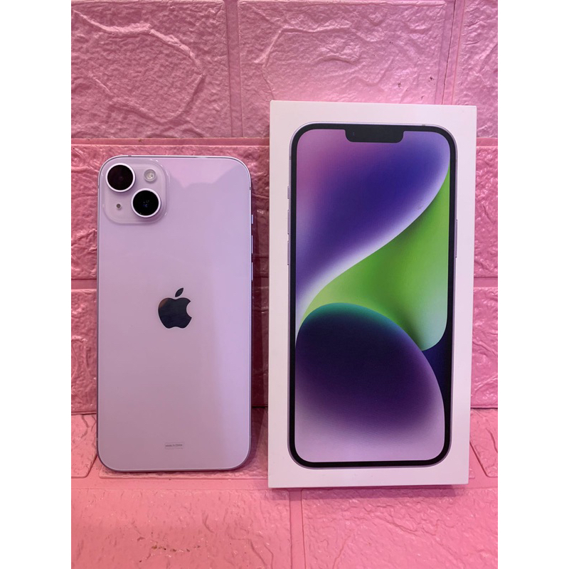 iPhone 14 Plus ex-iBox 128GB Purple (Garansi On)