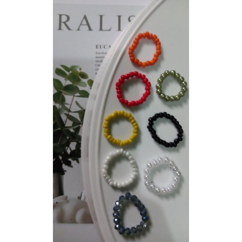 Beads Ring Simple | Aesthetic Ring