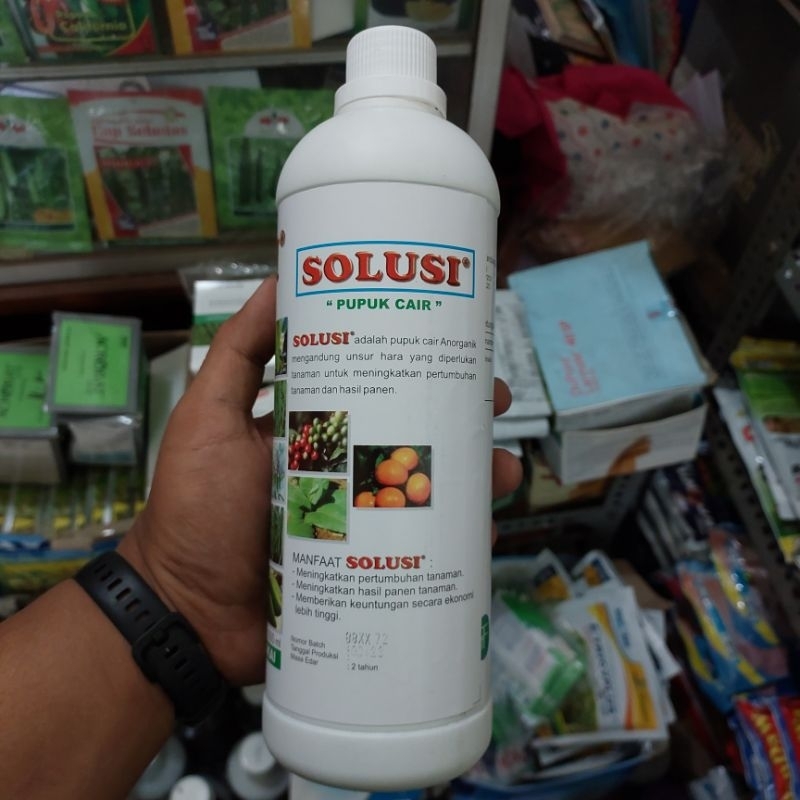 SOLUSI PUPUK CAIR  DEWA ORGANIK 1 LITER MENINGKATKAN PERTUMBUHAN TANAMAN FREE KAOS