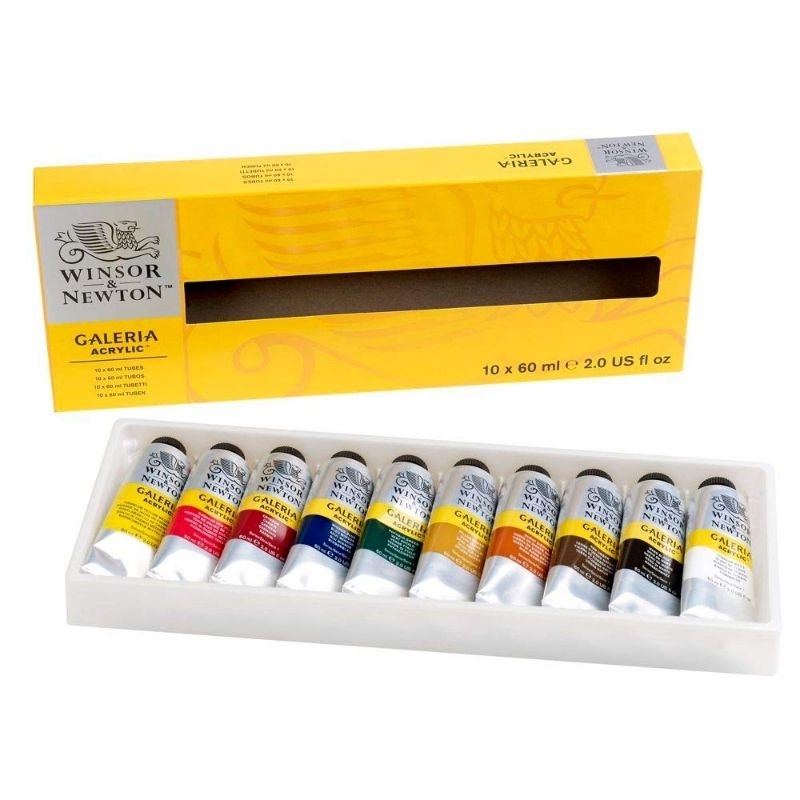 

GALERIA ACRYLIC PAINT SET 10 X 60 ML WINSOR & NEWTON
