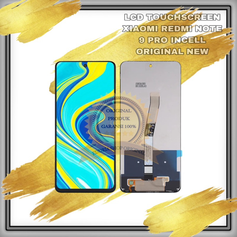 LCD XIAOMI TOUCHSCREEN REDMI NOTE 9 PRO FULLSET ORIGINAL INCELL