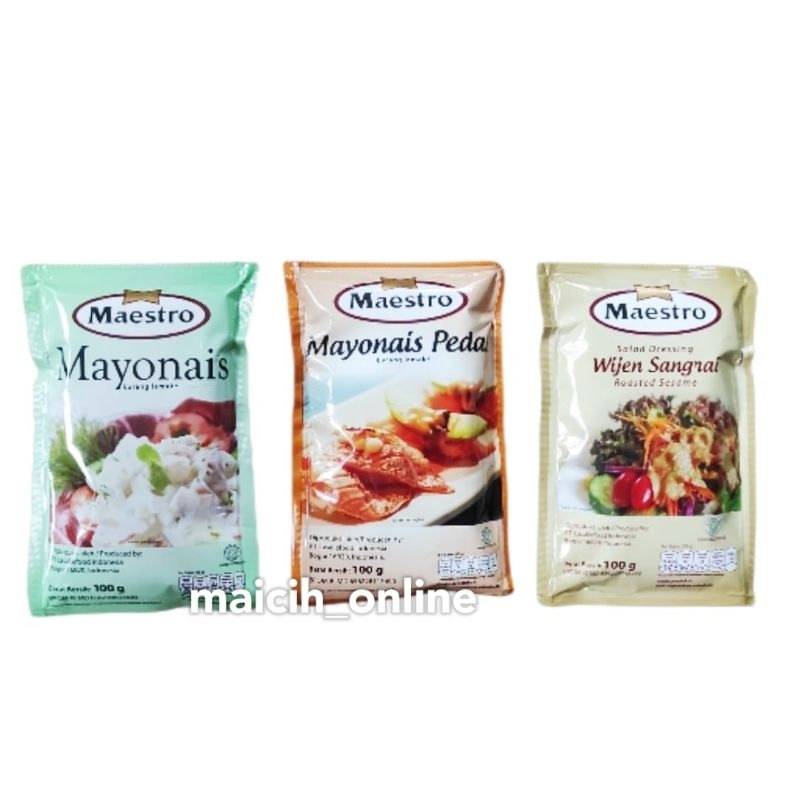 

Mayonaise Maestro 100Gr