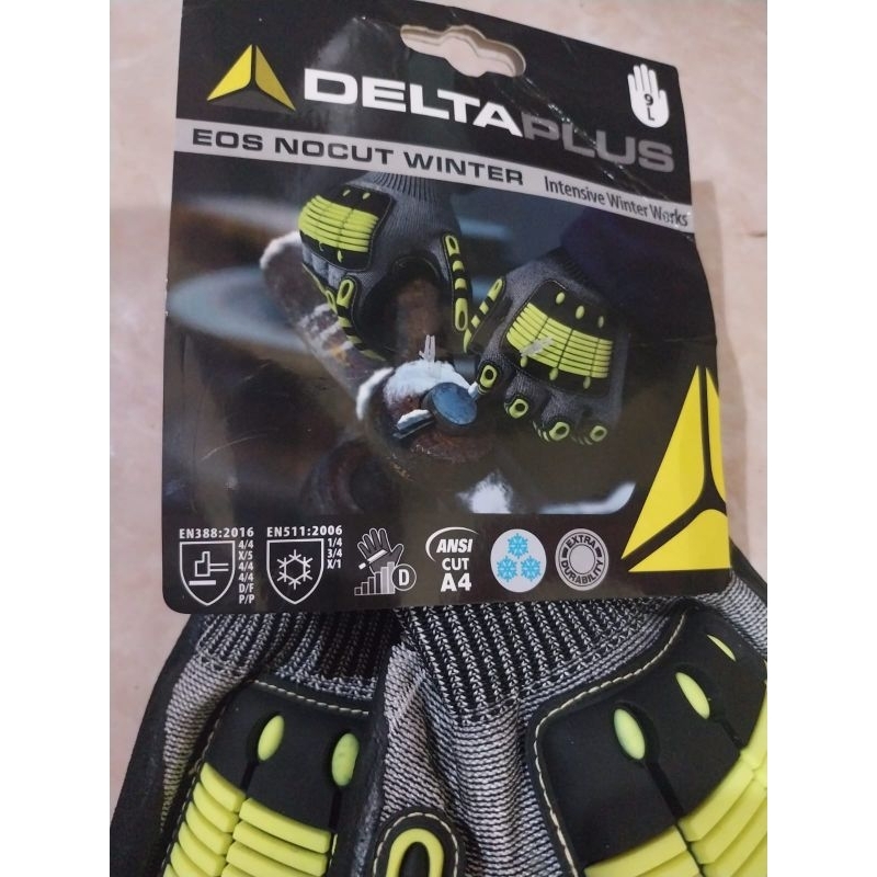 Sarung Tangan Safety Kinerja Tinggi Delta Plus Palm Nitrile VV910 Original