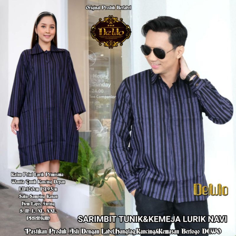 TUNIK LURIK BATIK SOLO WARNA MERAH BIRU NAVY ABU BATIK WANITA SIZE M L XL XXL