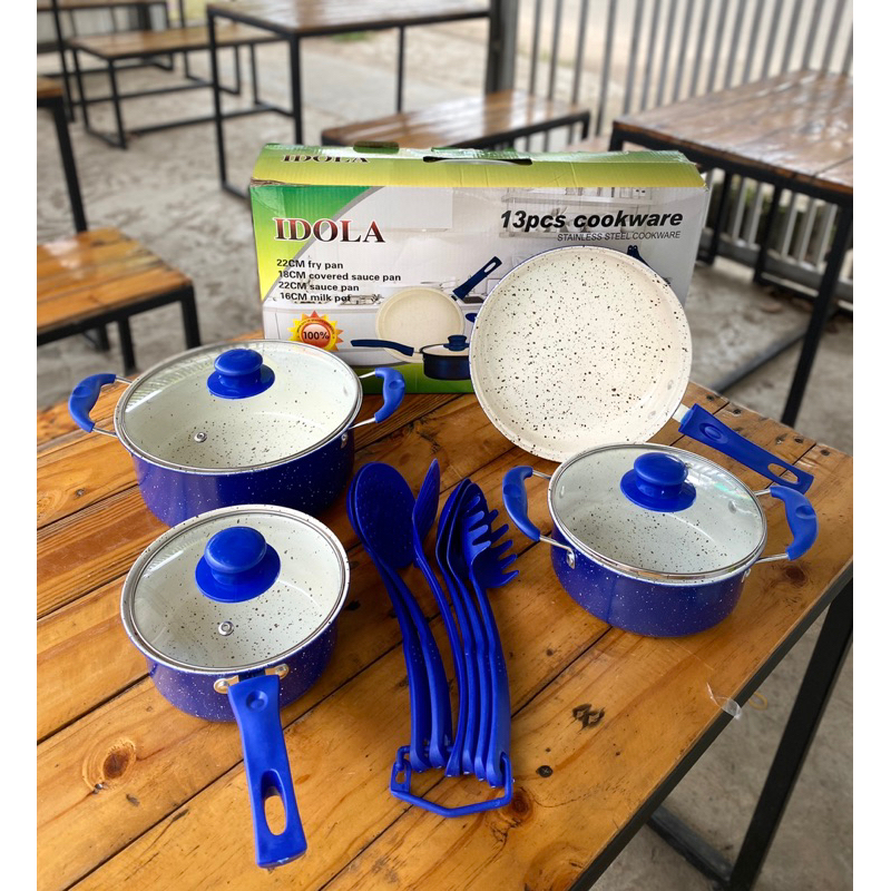 Cookware set 13pcs panci set idola