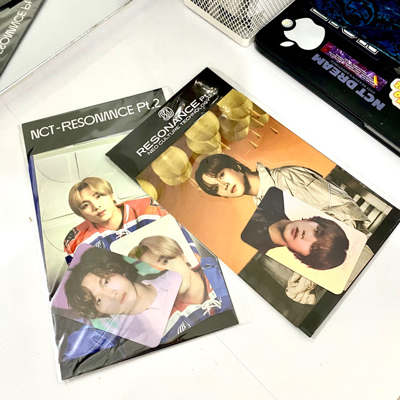 DEPARTURE PT 1 PT 2 HAECHAN STANDEE HOLO SEALED / KEYRING HAECHAN / LUGGAGE STICKER JAEMIN CAFE NCT 