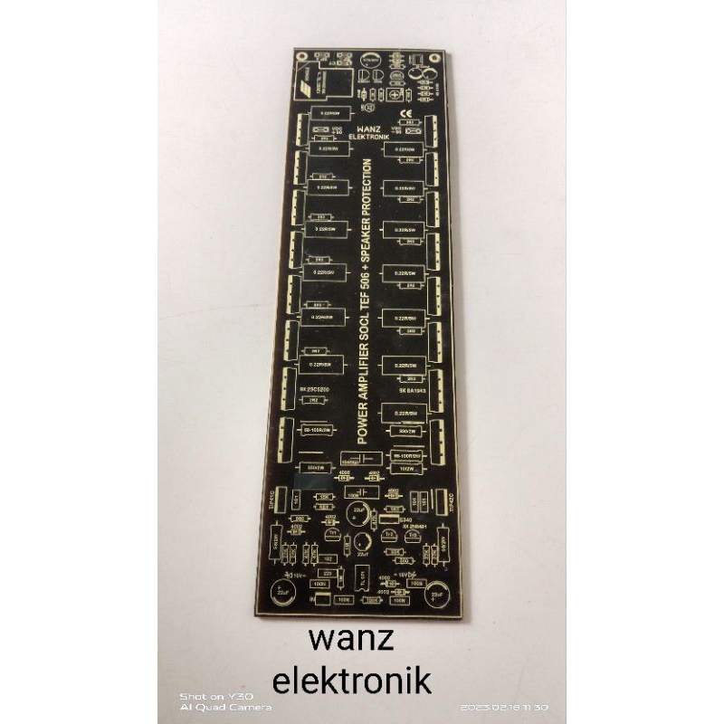 PCB power socl 506 tef 2u line final 7set