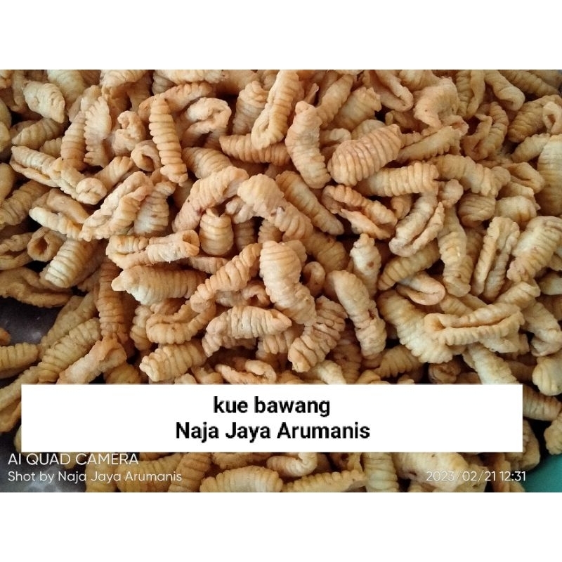 

kue bawang 250g - 300g free kardus