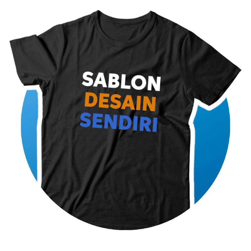 Kaos Dewasa custom nama dan Foto Sablon DTF
