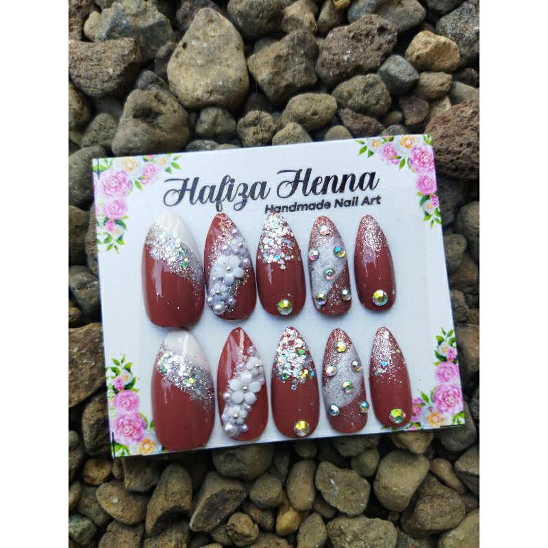 KUKUPALSU WARNA NUDE MAUVE/free lem jell.12 pcs