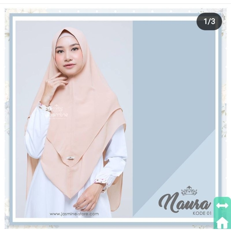 Khimar Soft Pad by Jasmine / Khimar Branded / Khimar Coksu / Khimar Lebaran