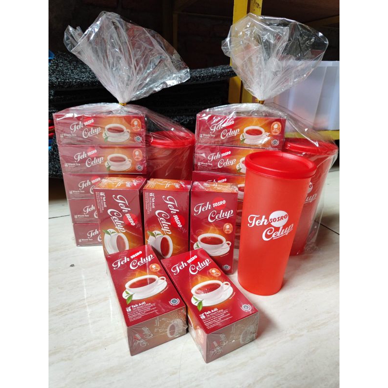 

TEH CELUP SOSRO PERPAKET free Botol