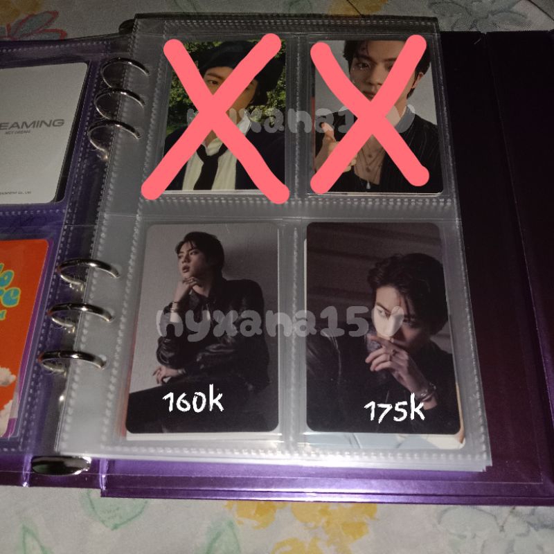 JIN - The Astronaut Photocard PC Lucky Draw LD M2U