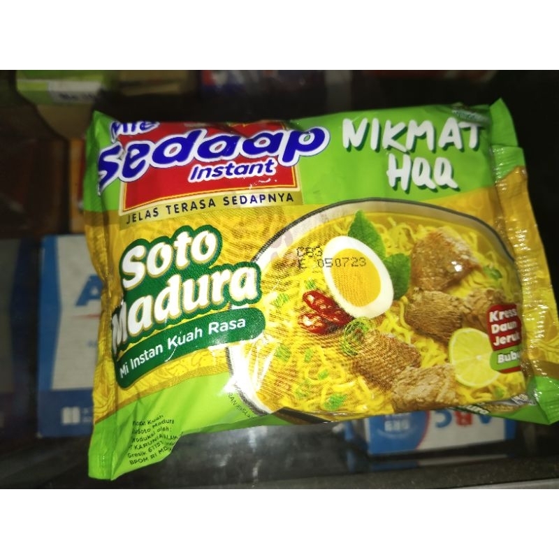 

Mie sedap soto madura