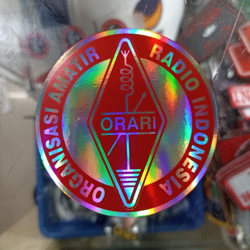 

Stiker ORARI Bulat 3D