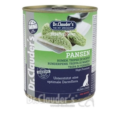 Dr.Clauder's Selected Meat - Pansen / Rumen (Usus Besar Sapi) 800gram Dog Wet Food - Makanan Basah U