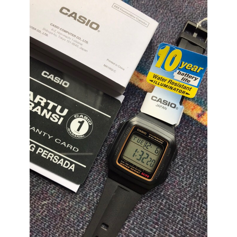 Casio F-201WA original 100%