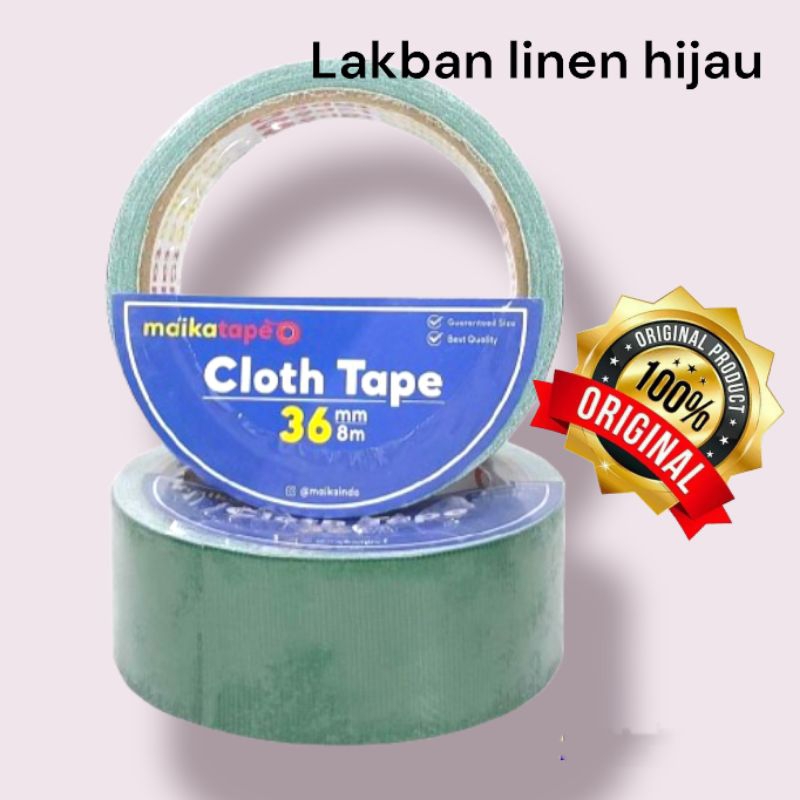 

LAKBAN HIJAU UKURAN 36MM X 8m
