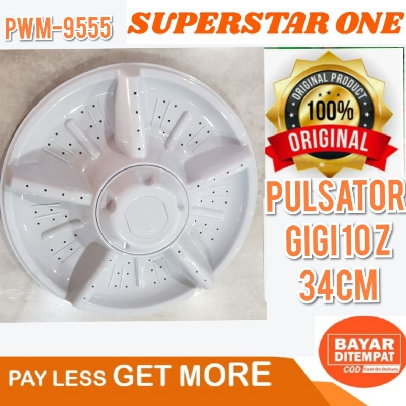 pulsator mesin cuci polytron pwm-9555 pulsator polytron pwm 9555