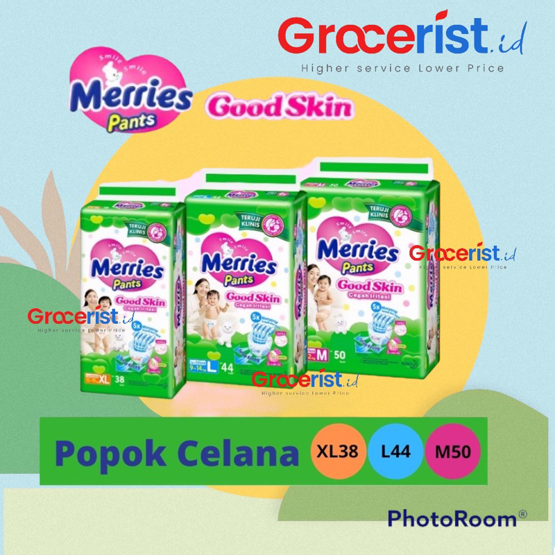 Merries Pants Good Skin JUMBO M50 L44 XL38