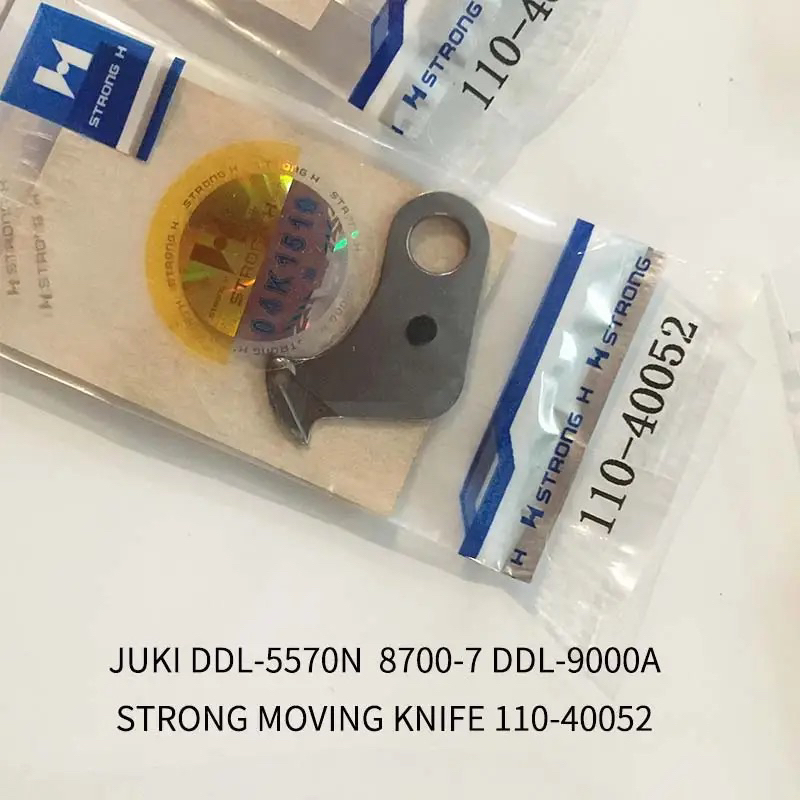 110-40052 Strong H Moving Knife Mesin Jahit Juki DDL-550-6 / 8700-6 / 9000A/B