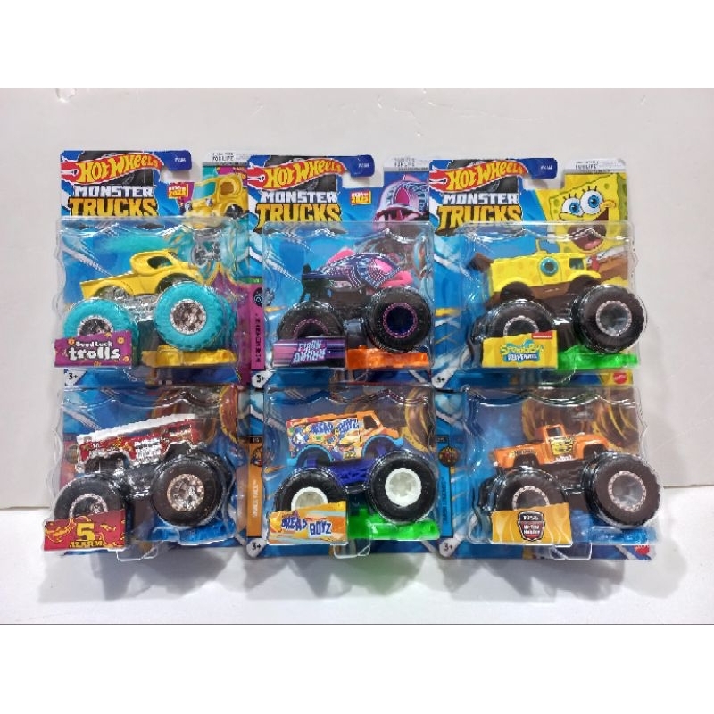 Hot Wheels Monster Trucks Original Mattel / Diecast Miniatur Hotwheels