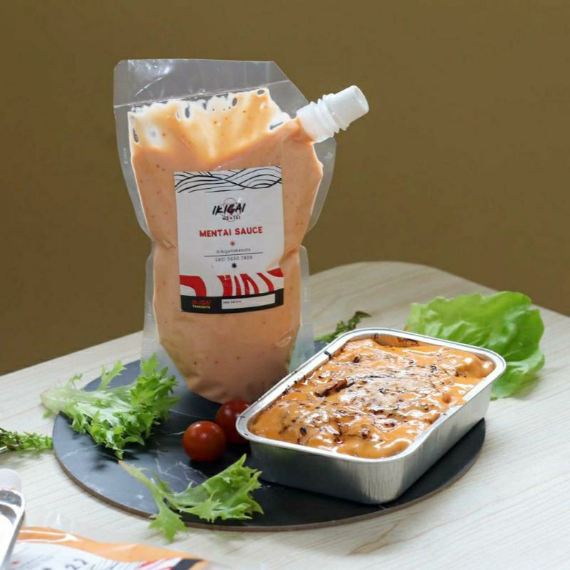 

Mentai Sauce Ikigai Mentai 450 gr ( saus mentai)