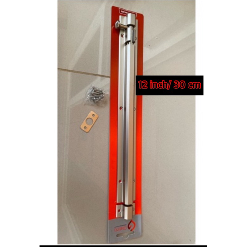 Grendel 6 Inc 12 inc Selot Slot Grendel Pintu 12 inc 30 cm door bolt 12 inch Tebal Anti Karat Grendel selot door bolt 6 inc/ selot pintu 6 inc sepot grendel pintu kupu kupu door bolt 6 inc/ 15 cm stainless tebal selot stanlis anti karat selot kunci pintu