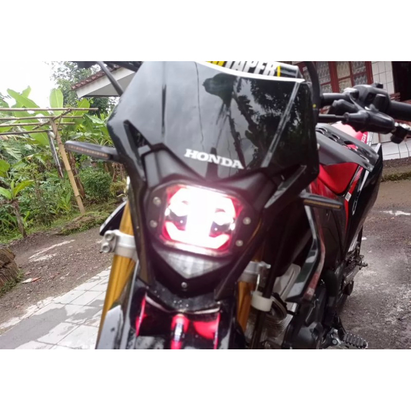 Lampu LED sein running sen 2 warna senja sein model moge waterproof universal sport