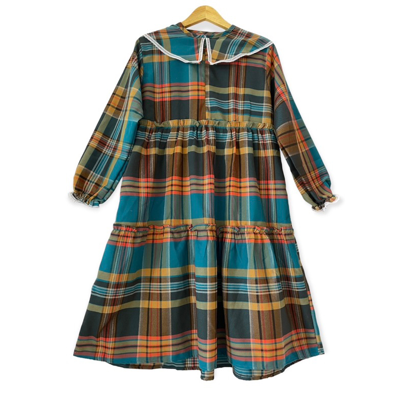 Tunik Amora Tunik Flanel Dewasa Tunik Flanel Ibu NeecaTunik Midi Dress