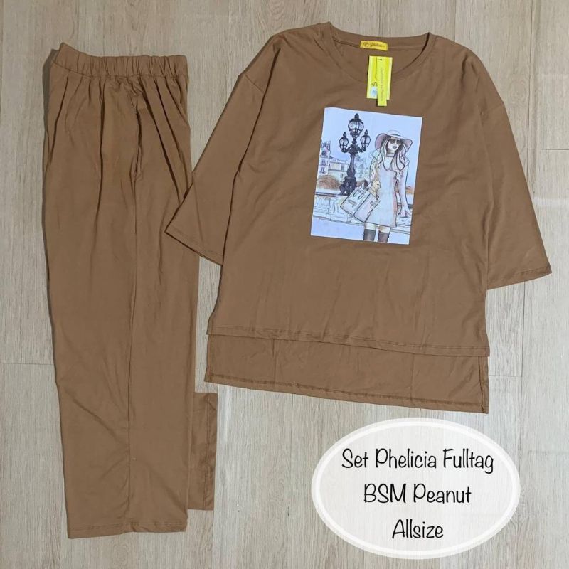 SET KAOS PHELICIA BRANDED MATAHARI STKSPHLC2298