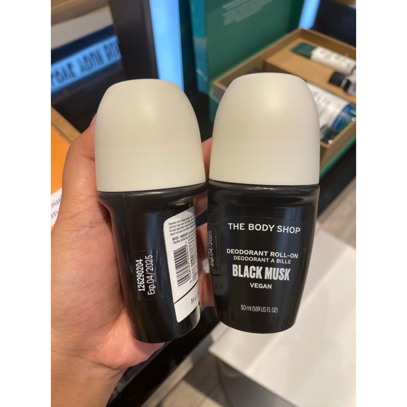THE BODY SHOP BLACK MUSK VEGAN DEODORANT SALE