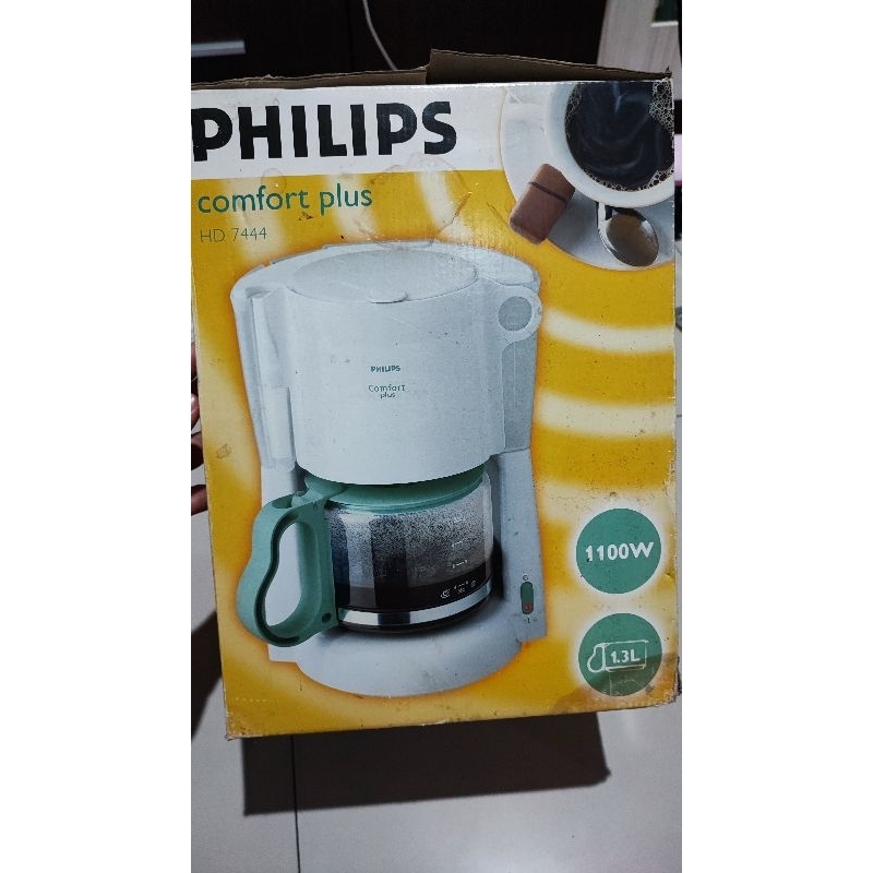 Coffee Maker Mesin Kopi Philips Comfort Plus HD7444