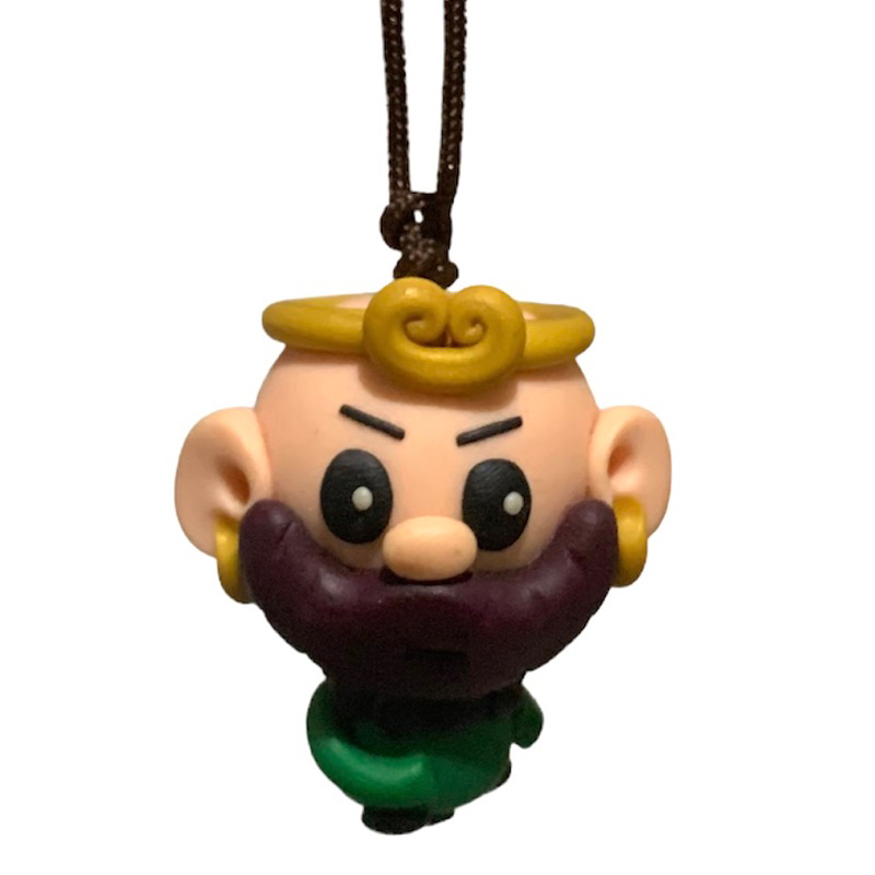 GANTUNGAN TAS / KUNCI CLAY 3D WU CHING (TEMAN SUN GO KONG)