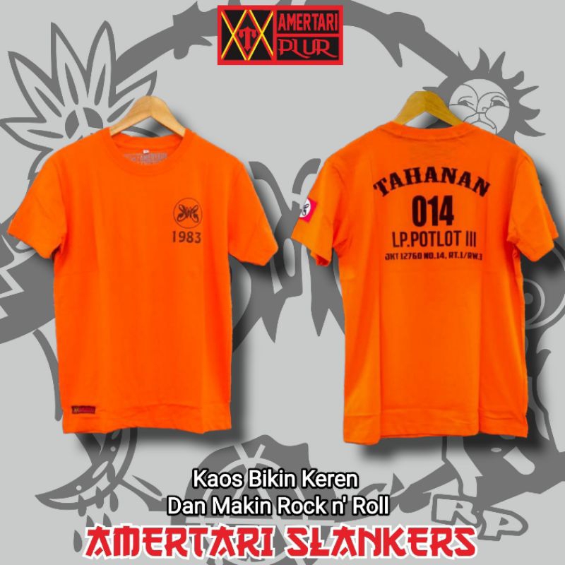 TAHANAN POTLOT OREN-DISTRO SLANK-BAJU SLANK-KAOS SLANK- 100%ORIGINAL AMERTARI_CLOTH_