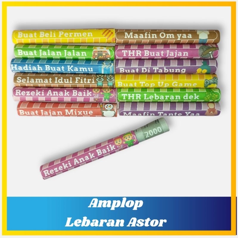 

Amplop Lebaran Astor Murah Meriah Per 10 pcs