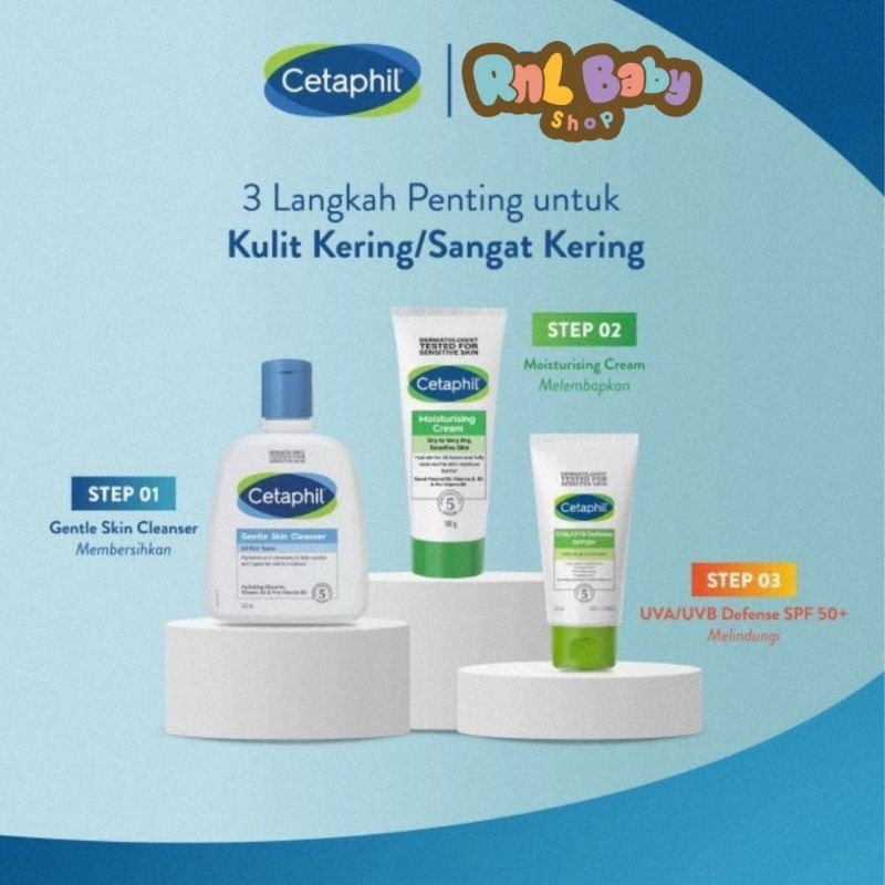 Cetaphil Moisturizing Cream 100 gr - Krim Pelembab Wajah &amp; Kulit