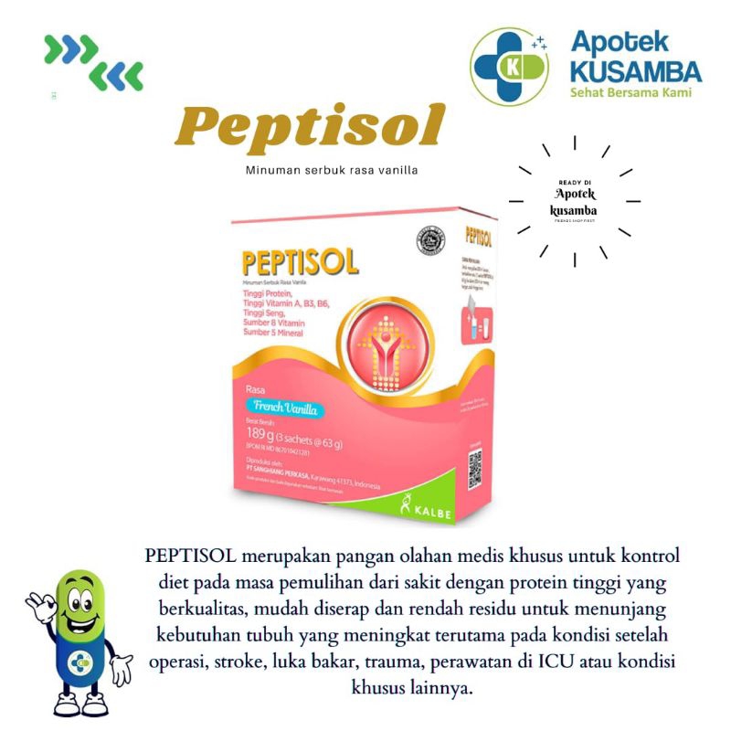 

Susu Peptisol 189gr