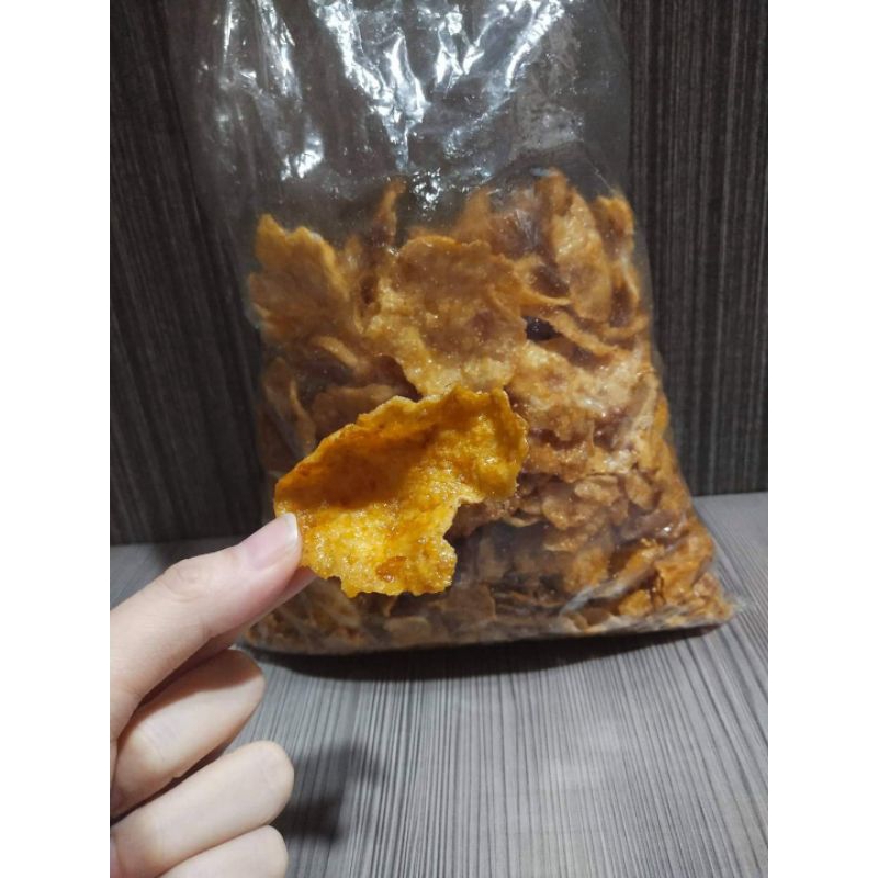

Emping Pedas Manis 1bungkus isi 500gram Rekomen