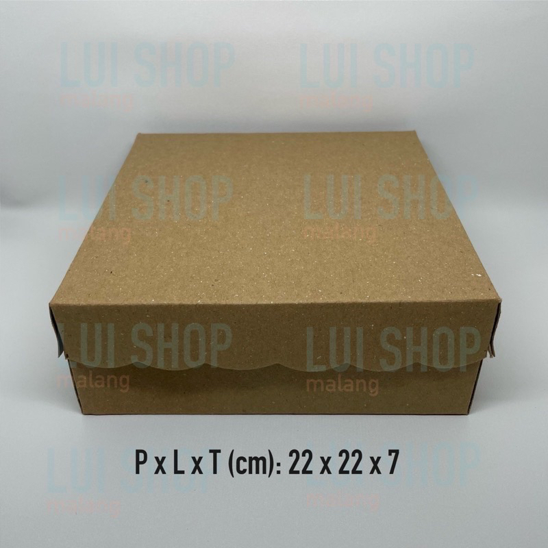 

DUS NASI KRAFT 21,5cm x 21,5cm R10B 300gr (MB) Apa Kabar